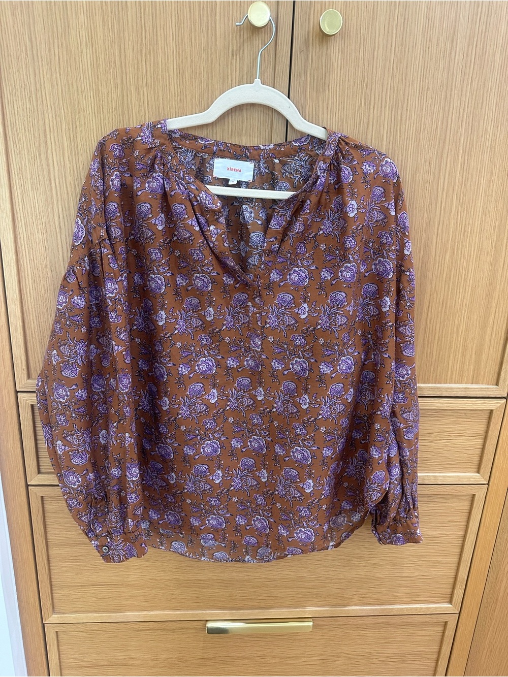 XiRENA Romi Floral Blouse, Size M
